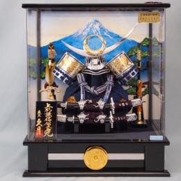 久月兜　8号上杉(アクリルケース飾り)