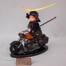 わんぱくライダー伊達政宗オレンジ(人形平飾り)限定生産　希少品  人形工房　壹三　作