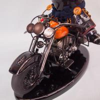 わんぱくライダー伊達政宗オレンジ(人形平飾り)限定生産　希少品  人形工房　壹三　作