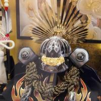 8号武将兜　豊臣秀吉(ケース飾り)