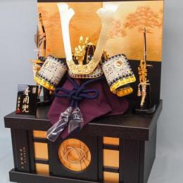 五月人形 翔 金獅子 25号着用収納兜 子供用 限定品 1本限り