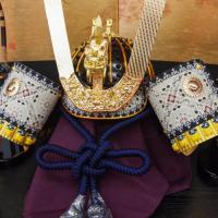 五月人形 翔 金獅子 25号着用収納兜 子供用 限定品 1本限り