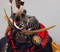 黒鉄上杉謙信(アクリルケース飾り) 6号