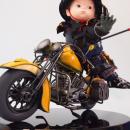 わんぱくライダーミニ伊達政宗イエロー(人形平飾り)限定生産　希少品