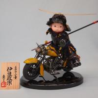 わんぱくライダーミニ伊達政宗イエロー(人形平飾り)限定生産　希少品