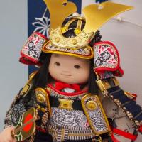 鎧着若大将　翔(人形平飾り)　人形作家　幸一光　作