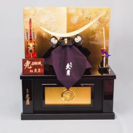 久月　伊達政宗兜(収納飾り)