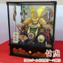 竹虎(オルゴール付き兜ケース飾り)　13号