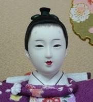 ひな人形　「久我山(くがやま)」　お値打ちの収納タイプ親王飾りです。