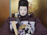 「久月」久月製の収納親王飾りです。
