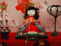 平安豊久　ひな人形　友禅舞桜十五人　小さいけど全員いますよ!
