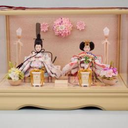 「親王飾り」コンパクトなおひな様です。