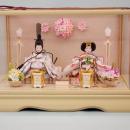 「親王飾り」コンパクトなおひな様です。