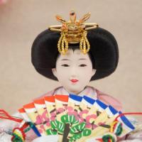 「親王飾り」コンパクトなおひな様です。