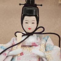 「親王飾り」コンパクトなおひな様です。