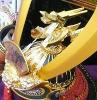 武光作　龍玉  (収納兜飾り)