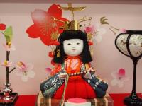 「友禅舞桜五人」　 木目込み人形オルゴール付きケース飾り