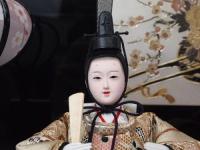 「彫金花車」　すっきりとしたアクリルケース飾り