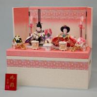 「金襴桜」コンパクトな収納飾りです。