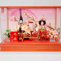 「桧」芥子親王アクリルケース飾りです。