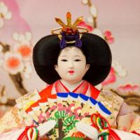 「桧」芥子親王アクリルケース飾りです。