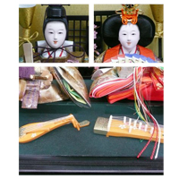 ひな人形「風花」  横幅37㎝　とてもコンパクトです。